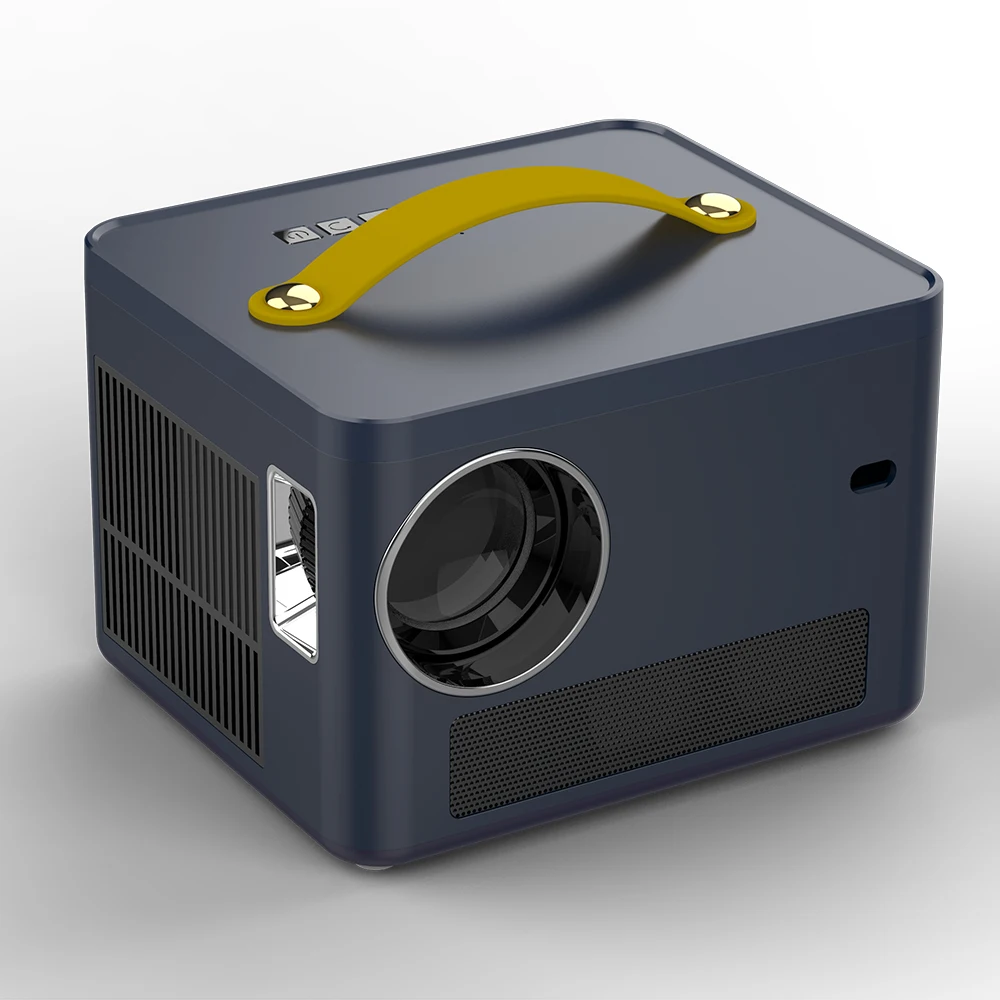 GT1 Portable Projector 4K 1080P Android 10.0 5G WiFi 2+16G RAM ROM 9800 Lumens Full HD LCD LED 3D Video Projector