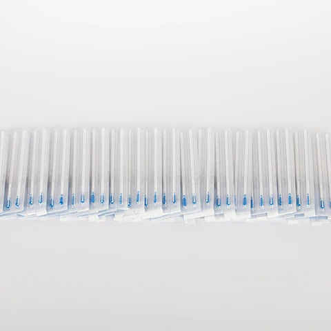 Tony Brand Sterile Disposable Press Needle Stainless Steel Ring Handle With Tube Acupuncture Needles