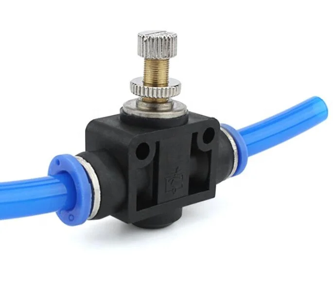 Pneumatic Accessories NSF-04 Air Flow Control PA-0600 One Touch Fittings Plastic Push-in Connector Fittings SA-10 Made in China