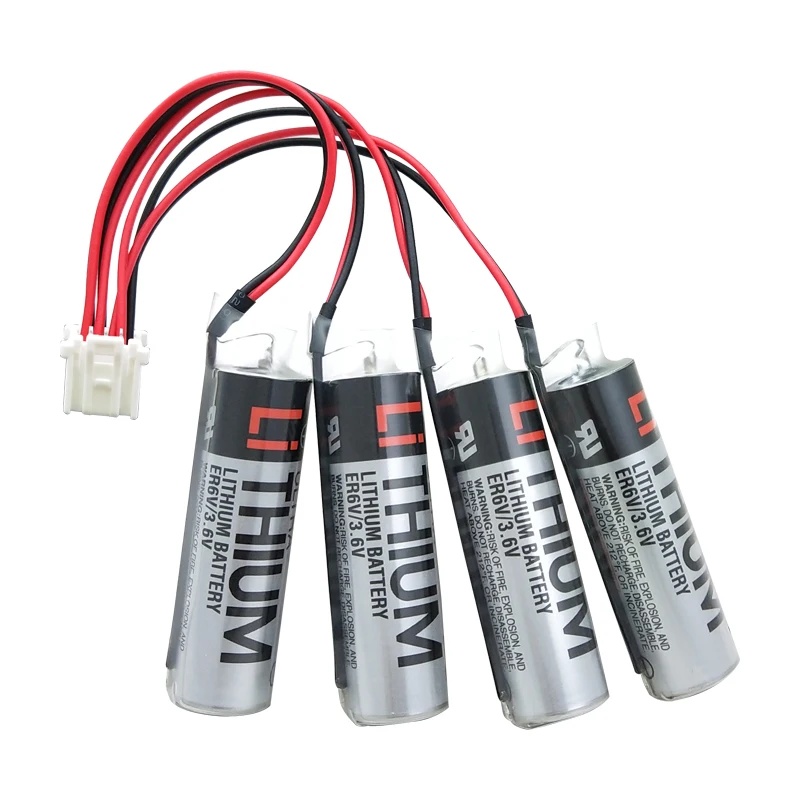 TOSHIBA ER6V-4 3.6V Lithium battery pack Suitable for Yaskawa Robot Control Cabinet HW0470360-A