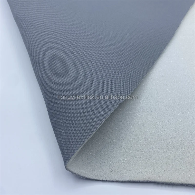 2-6mm Sponge Bonded Upholstery Car Headliner Fabric with foam Car Roof Fabric Car Ceiling Fabric in China