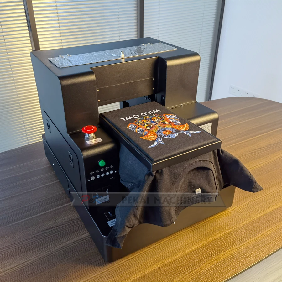 Mini A4 Flatbed printer For Epson L800 Head DTG printing machine A4 t-shirt DTG printer