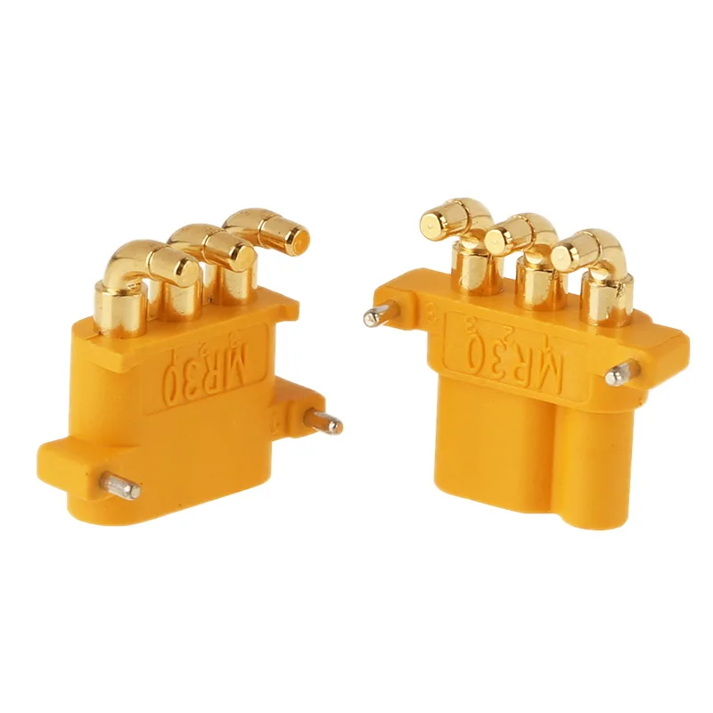 high quality Amass MR30PW  connector plug PCB type male female for RC lipo battery multicopter electrical motorcycle