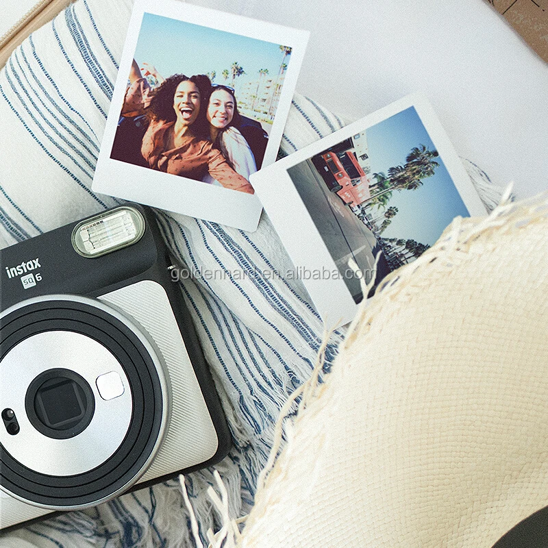  Моментальная квадратная пленка FujiFilm Instax Twin Pack 20 листов с квадратными краями наклейки/настольный альбом/цветная