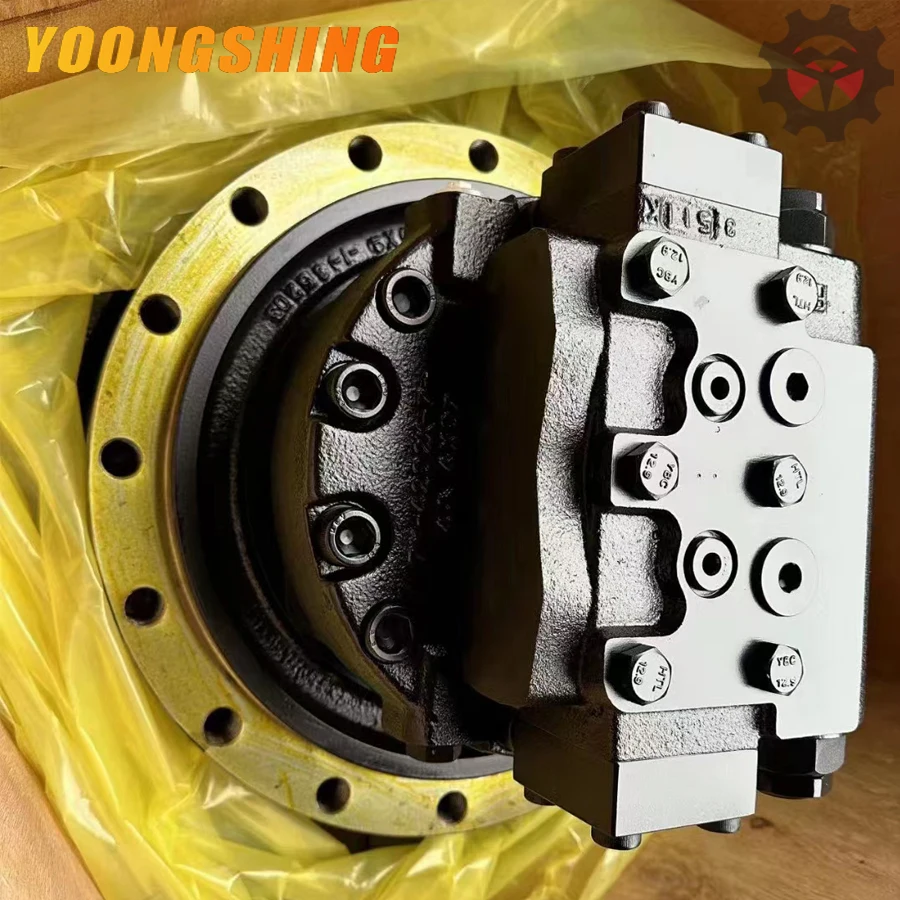 Ход хода мотора YOONGSHING для экскаватора E200B 964491 964367 964315 966334 коробка передач ходовой двигатель в сборе