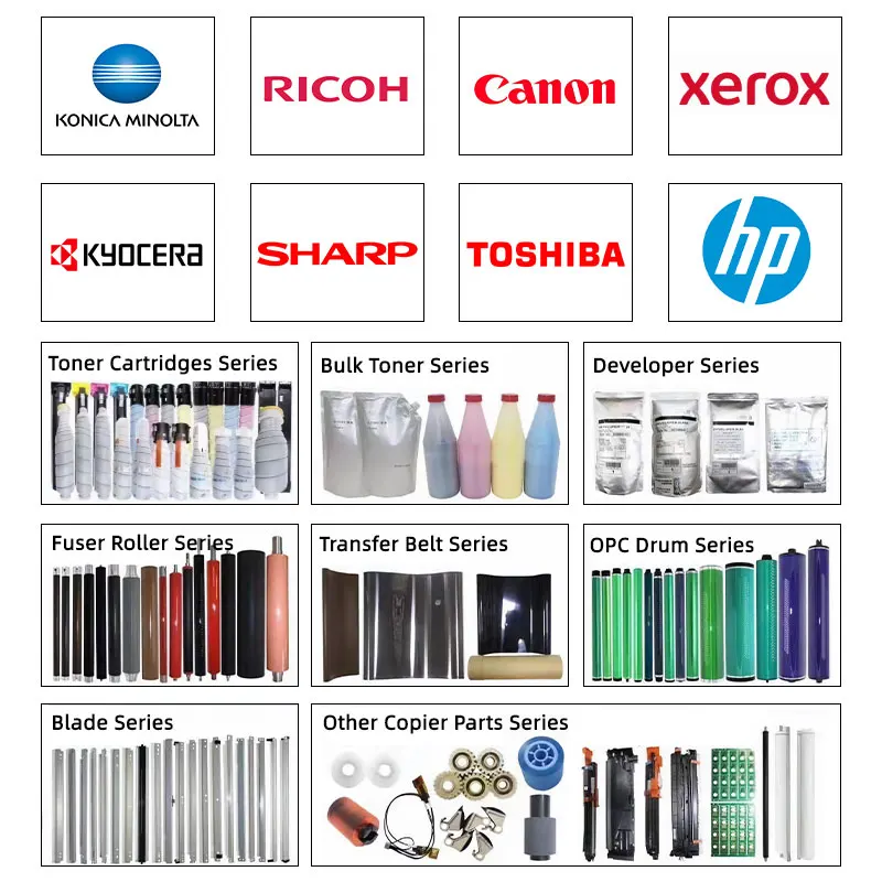 Factory wholesale Compatible RICOH MPC3501 Japanese Developer toner powder For Ricoh 3001 3501 4501 5501 3002 3502 5502