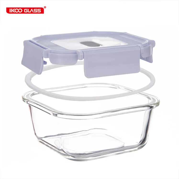 takeaway glass thermal food container set tiffin box lunch BPA free