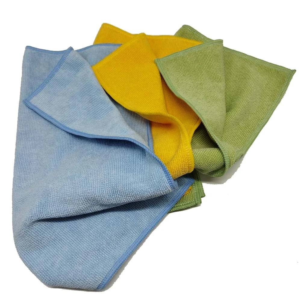 Highly Absorbent Custom Kitchen Cleaning Microfiber Drying Towel 100 Polyester Microfiber Towel