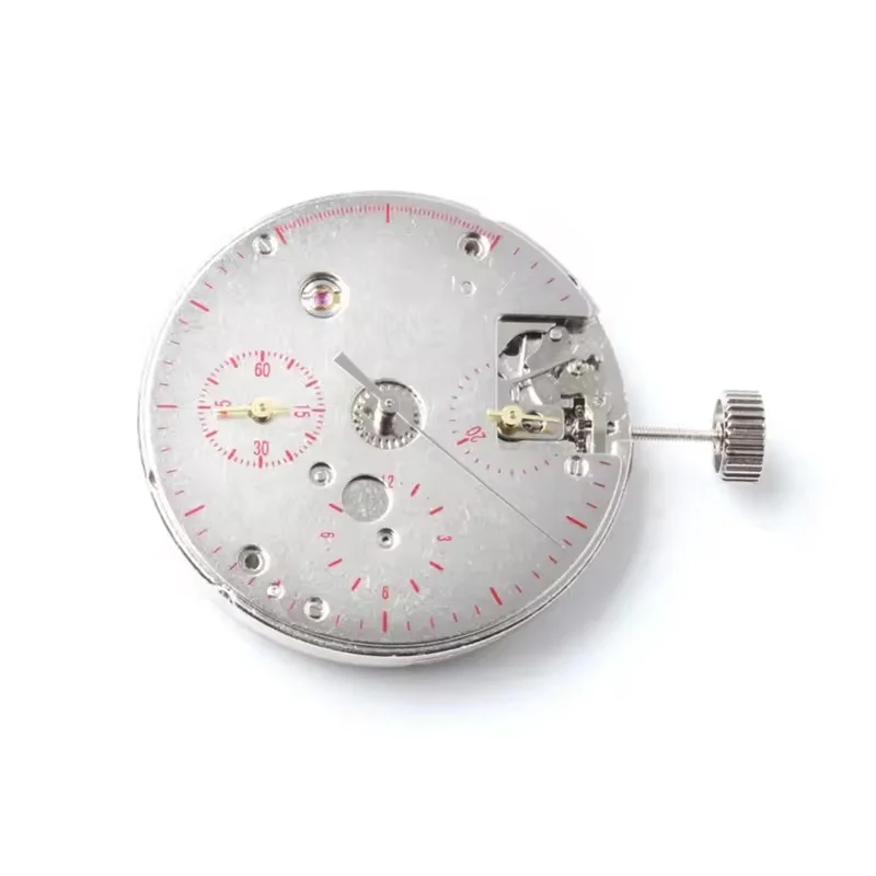 Низкий MOQ! Tianjin Seagull Chrono механическое движение ST1901 может принять небольшое количество быстрая дата доставки.
