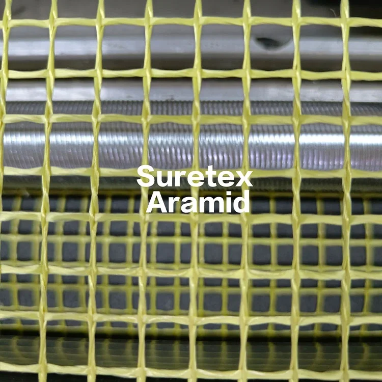 1414 Aramid Fiber Mesh Cloth 4*4 140g High Temperature Retardant Breathable Fabric For Mesh Belt Of Heating Oven With Sample