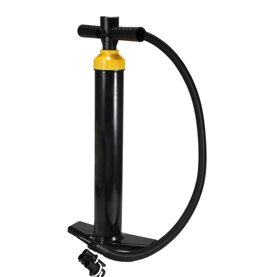 Wholesale Air Mattress Double Action Hand Pump with Pressure Gauge for Inflatable Boat SUP