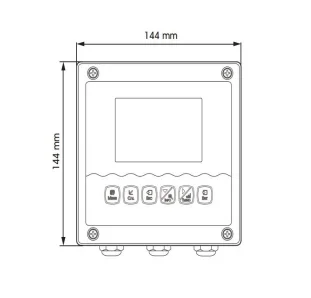 Water RS485 Online Multiparameter Water Quality Sensor RS485 pH ORP Turbidity DO Conductivity Meter Price Electrodo