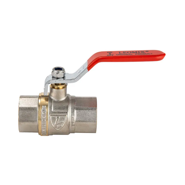 1/2 - 2'  inch  LEOMIX  long handle  forged  Brass  Ball  Valve With  high quality factory wholesale price
