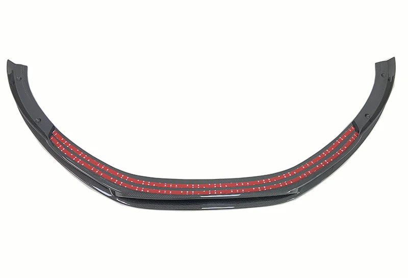 R8 Front Splitter Front Bumper Chin Lip Spoiler For Audi R8 08-15 Carbon Fiber Body Kit