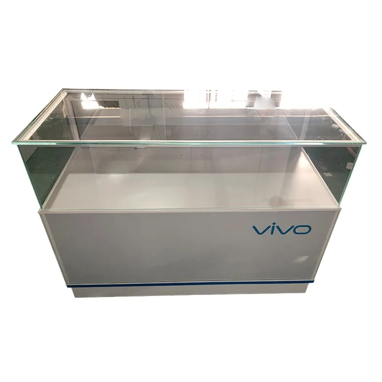 High Quality Cell Phone Display Stand Mobile phone showcase vitrina show case display glass
