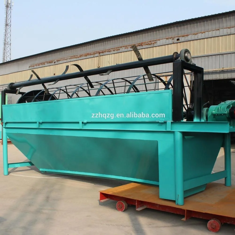 Solid Waste Recycling drum sieve rotary trommel screen for sale