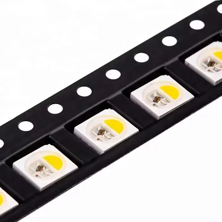 CHINA factory 4pin RGBW Digital Smart Light Diode SK6812 RGBW With IC built-in RGBW 5050 SMD Pixel RGBWW LED Chip components