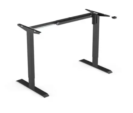 Single Motor Office Electric Adjustable Height Tables Standing Computer Desk