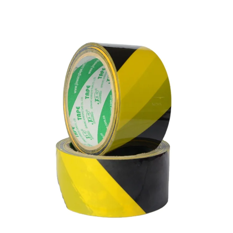 Yellow and Black Safety Signage Printed Field Outdoor Underground Road Warning Tape
