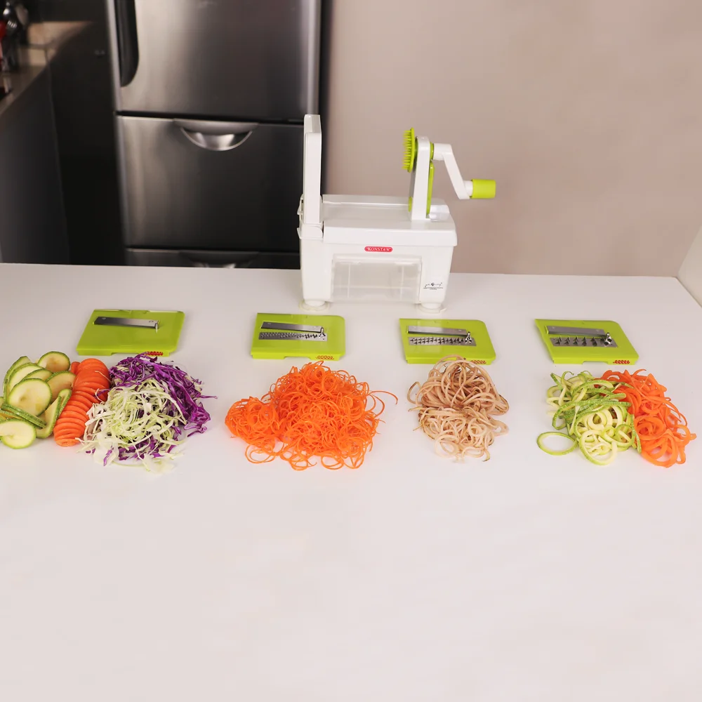 Wholesale High Quality Vegetable Spinner Potato Spiralizer Cutter Slicer Carrot Machine