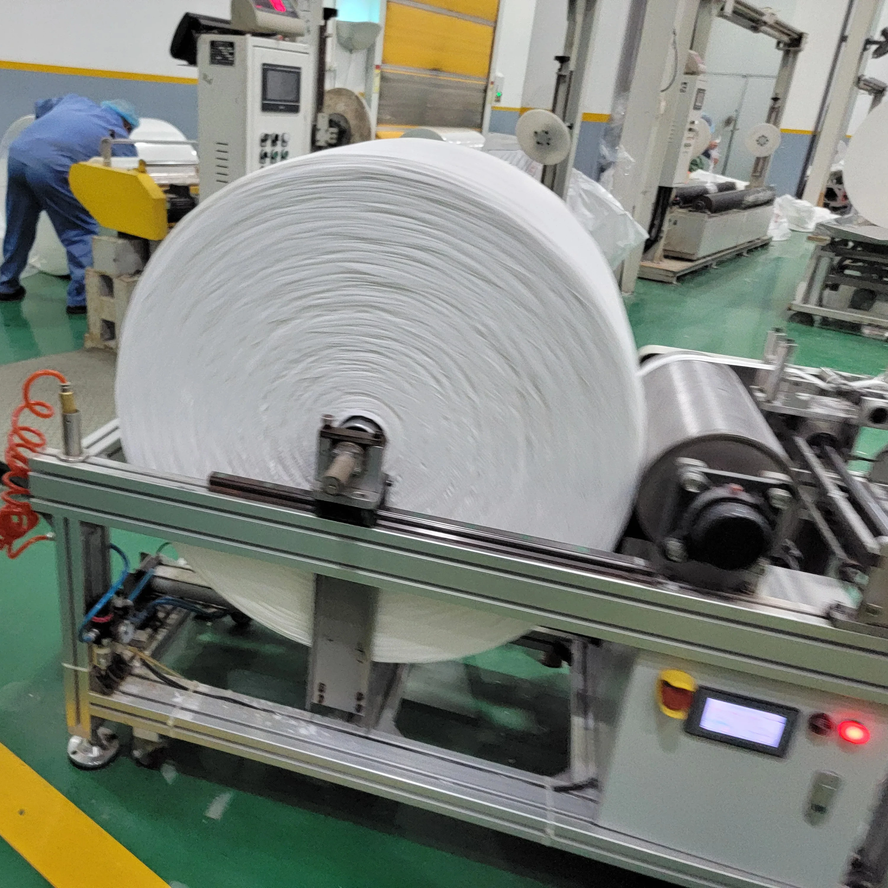 Spunlace Biodegradable PP Polyethylene Wood Pulp  Pet Rayon Spunlace Nonwoven Fabric for Dry Wipes