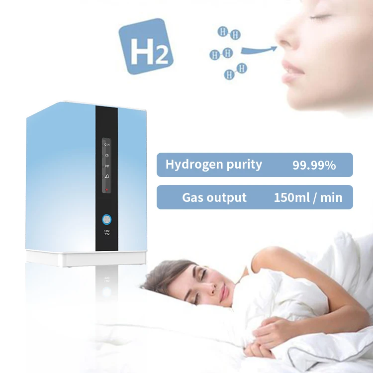 Низкая цена, сертификат FCC, генератор водорода высокой чистоты, машина для производства водорода, портативный ионизатор воды, ингаляция водородом