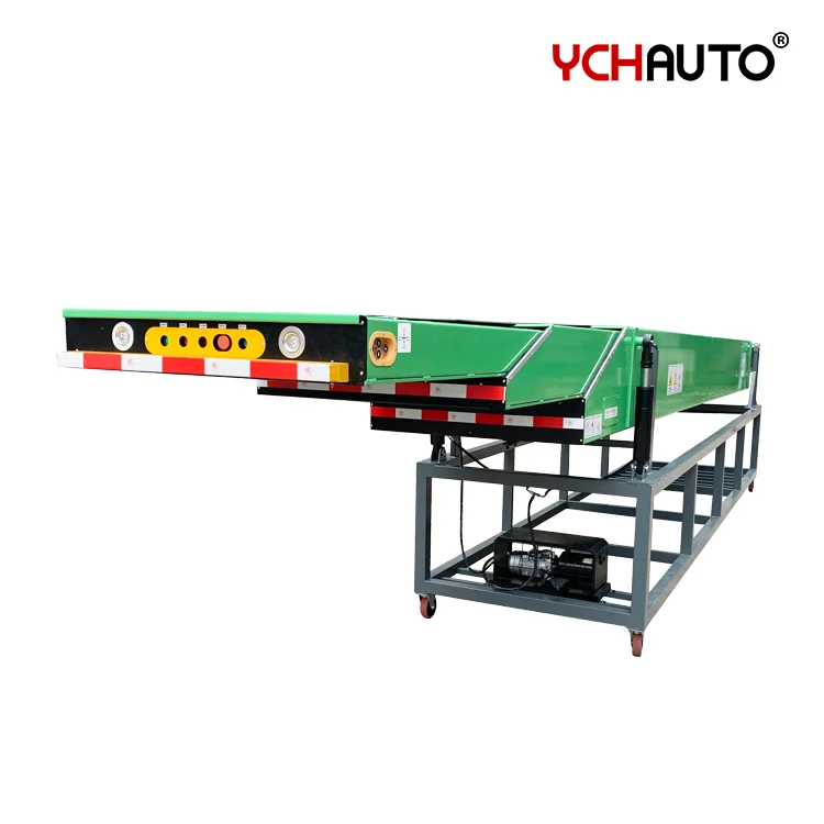 Logistics Center Truck Loading Unloading Telescopic Conveyors Robot Container System Extendable Boom Telescopic Belt Conveyor