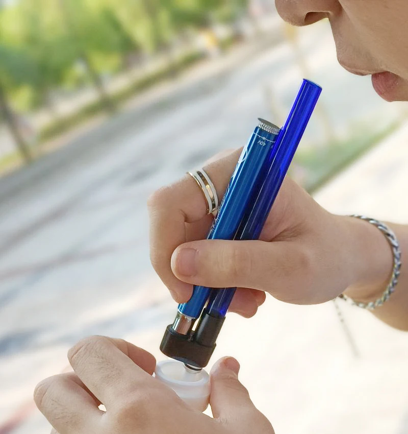 Wholesale  collect kit honey dip pen Concentrate Smoking Dab glass wax pen TOUCH Fit 510 Battery Wax Vape