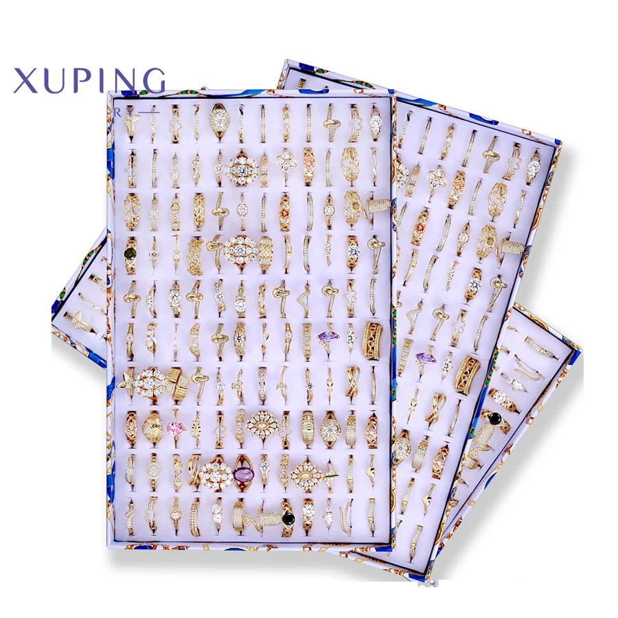 18-каратное позолоченное кольцо Xuping по специальной цене оптовая продажа высокое качество на палец с буквами в виде сердца