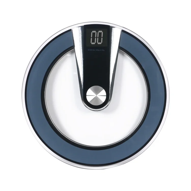 Cheap Price Round Digital Body  Wireless  Weight Bathroom Scale Bathroom Weighing Scale