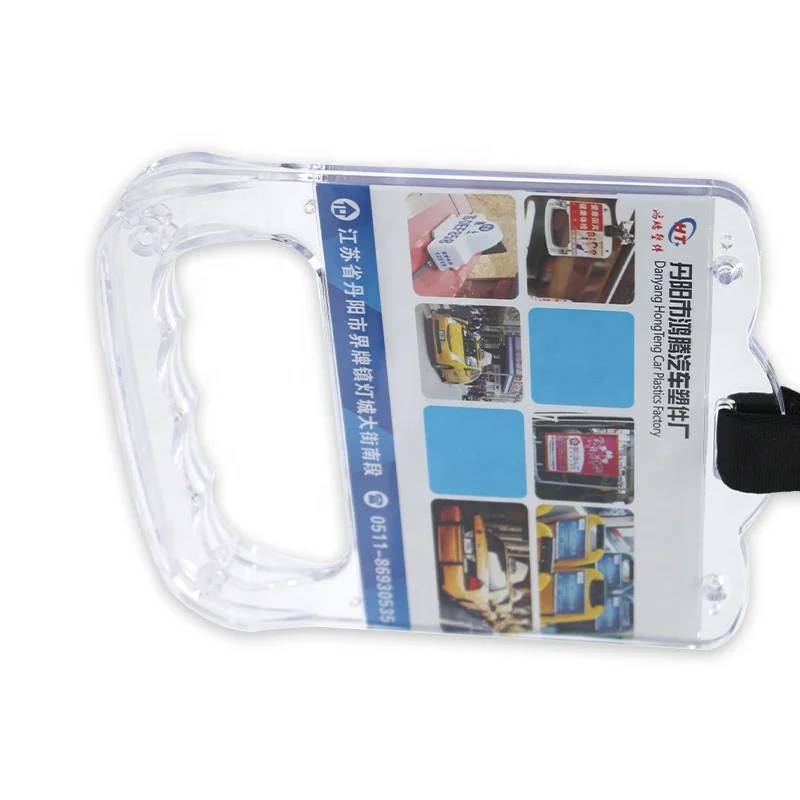 Hot sale transparent ABS plastic Bus/Subway/Underground grab handle