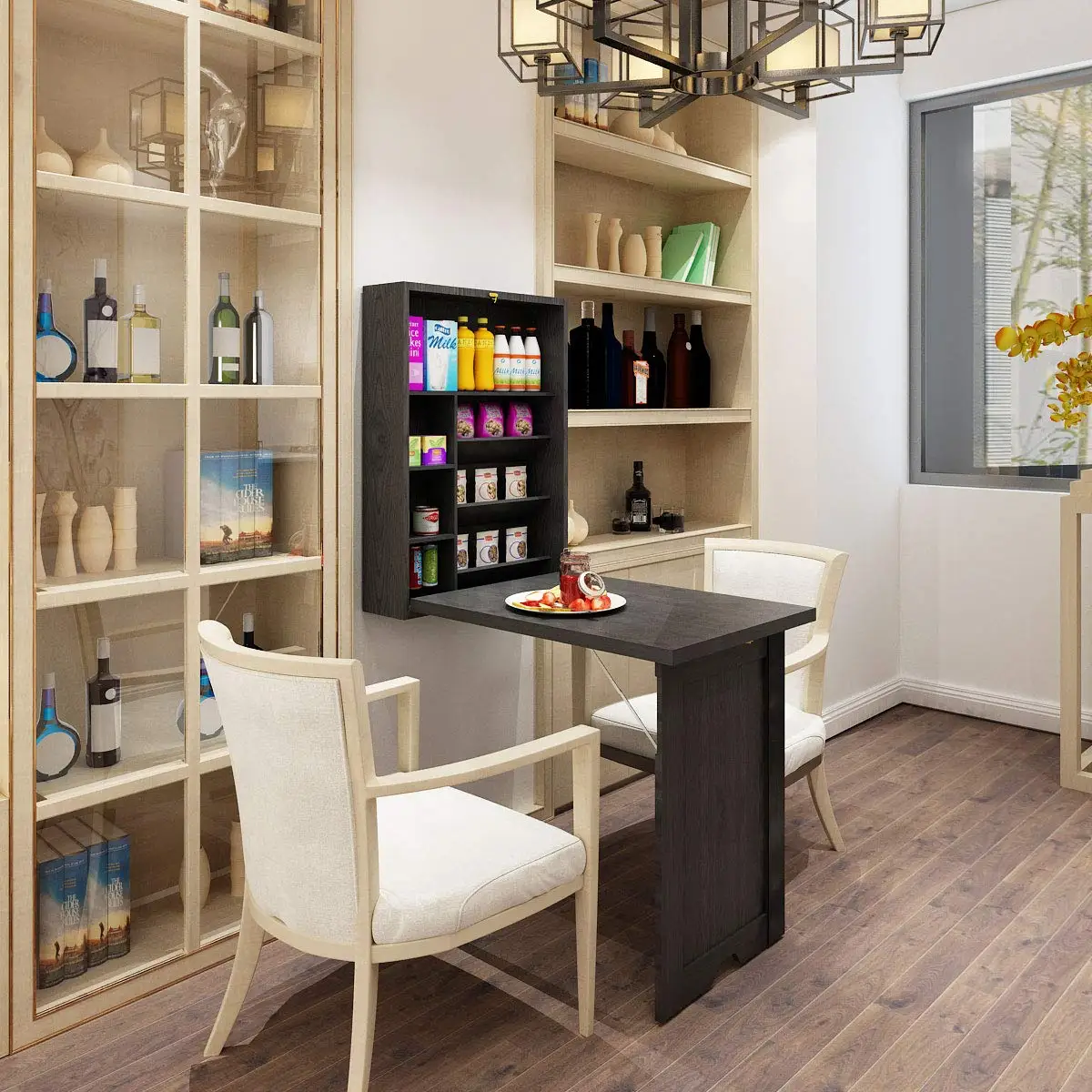 Hot Selling Space Saving Furniture Fold Out Convertible Wall Mount Desk Study Table Cheap Folding Office Computer Desk