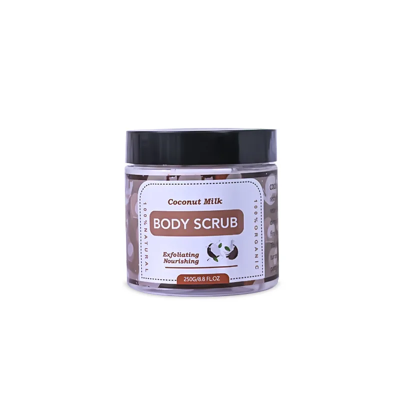 Shea Coconut Butter Body Scrub 250g Coconut Milk Coffee Face Scrub