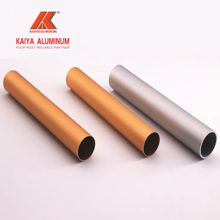 Custom OEM seamless tubing anodized aluminum tube 6005 6082 7005 7075 round