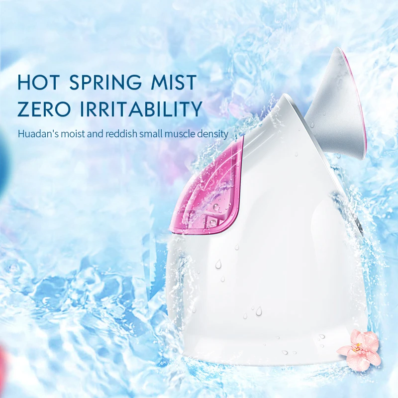 KSKIN Portable Mini Professional Ionic Spa Facial Nasal Nose Home Use Nano Facial Steamer