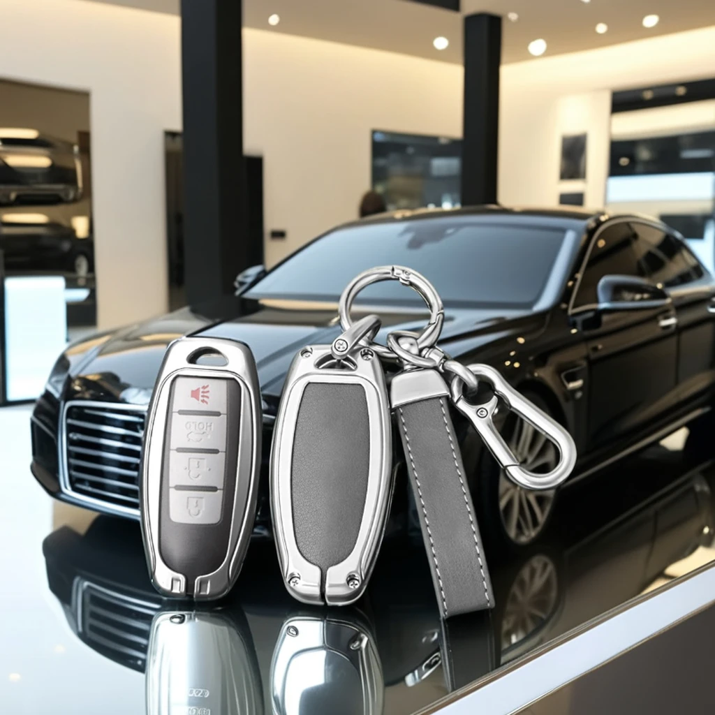 Car Accessories Key Cover Fashion Zinc Alloy Wholesale Price Car Key Cover For Nissan Magnite