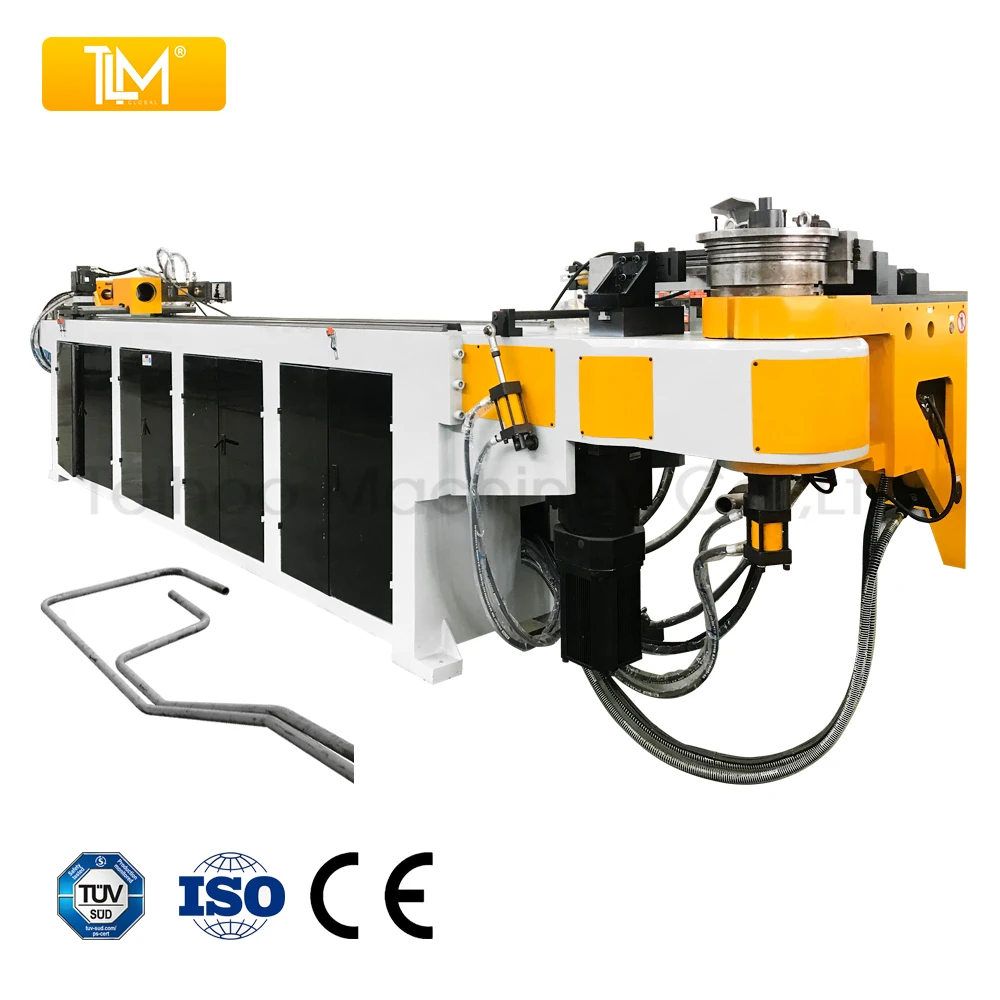 cnc 89  automatic electric exhaust hydraulic pipe tube bending machine price for metal