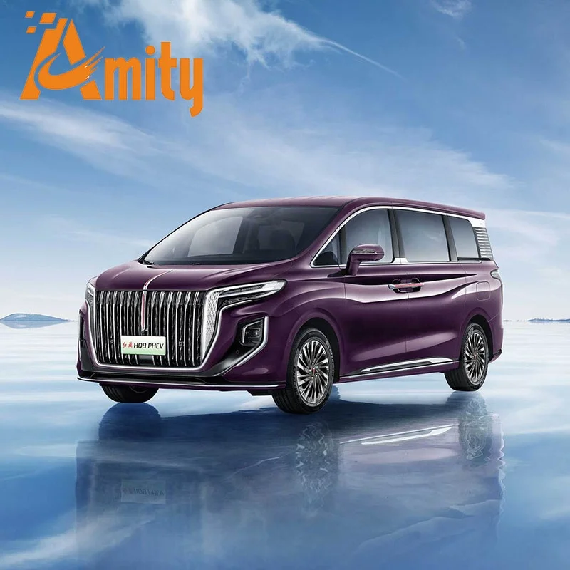 China hot model Hongqi HQ9 Luxury 5 Door 7 Seat MPV Car business vehicle HQ9 car 2.0T 252Ps Hybrid Electric Car AMT 200kmh