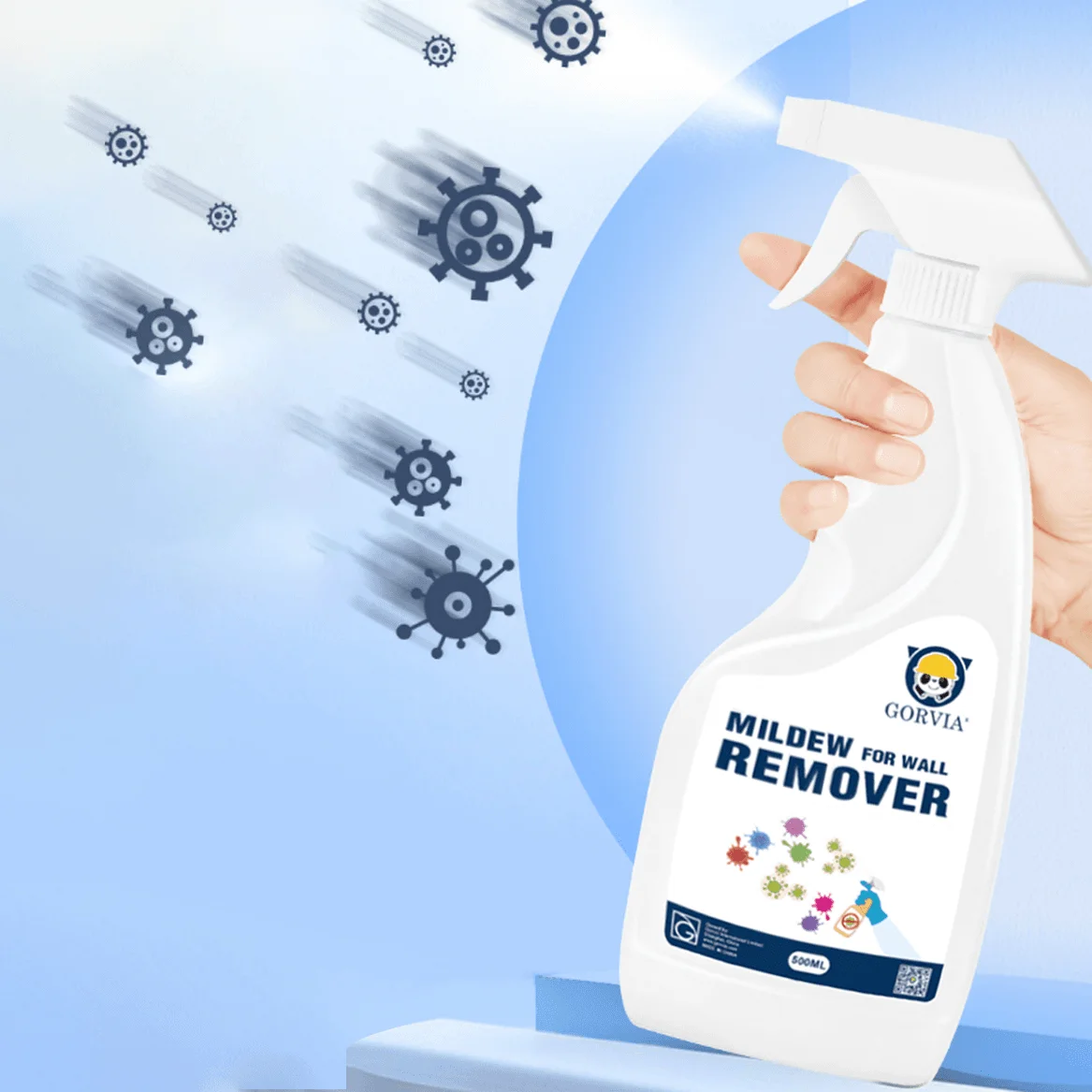 Good Performance 500ml Wall Mold Mildew Remover For Wall Bathroom