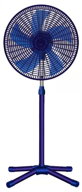 Hight quantity 18 inch plastic stand fan with cross base for household(Africa style)