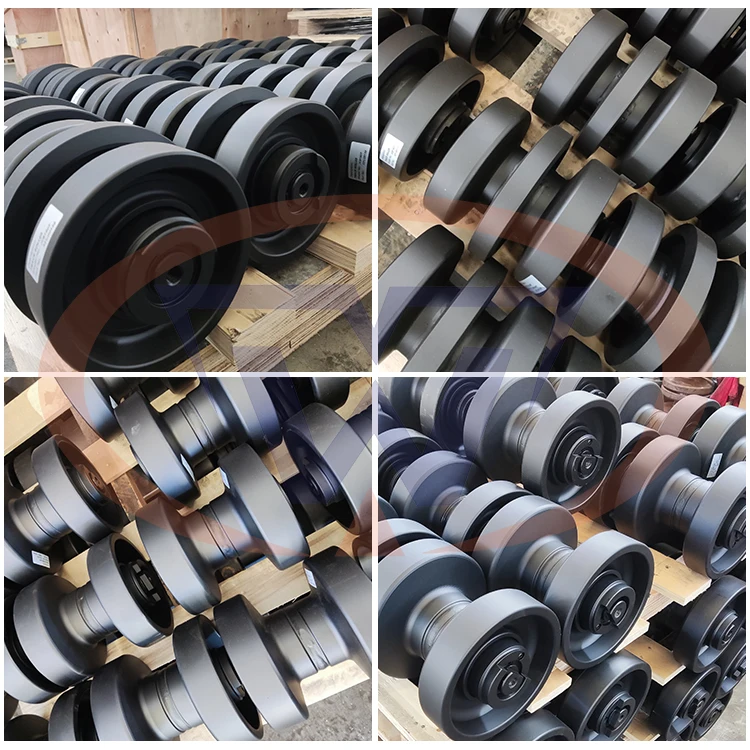 6732903 Compact Track Loader Undercarriage Parts Front Idler Drive Idler Wheel For Bobcat T550 T590