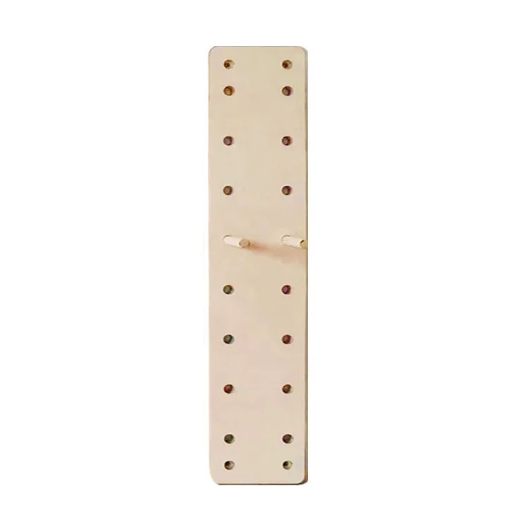 UNIQ low MOQ Wooden Custom logo Climbing Hand Board Training Board