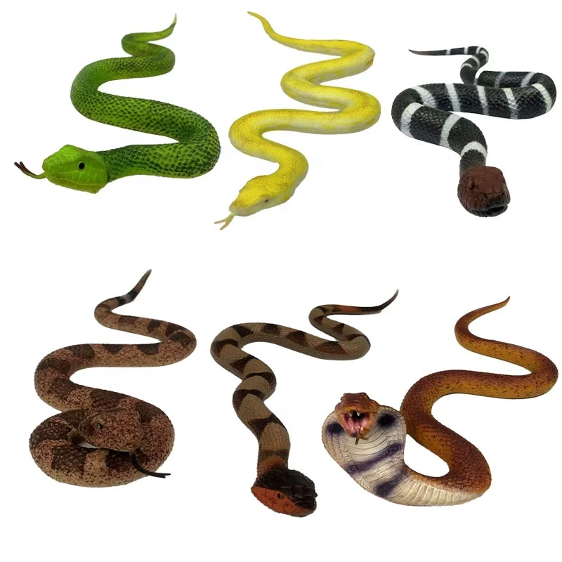 Wholesale Non-toxic Realistic TPR Simulation Plastic Rubber Snake