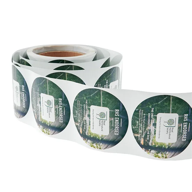 Adhesive design logo customize packaging printer shipping  brand personalized pvc costum stickers label clear for bottle