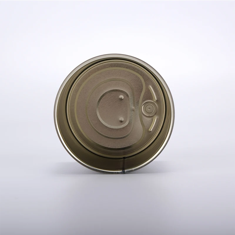 Wholesale customizable metal round packaging fresh keeping tiny container jars for food