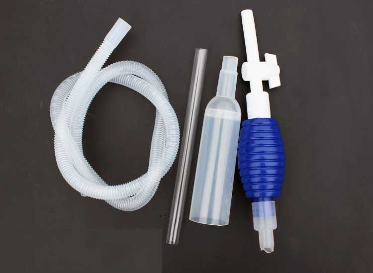 Aquarium Siphon Grave Cleaner Handheld Water Changer Siphon Drain Hose Sand Washing Manual Water Changer