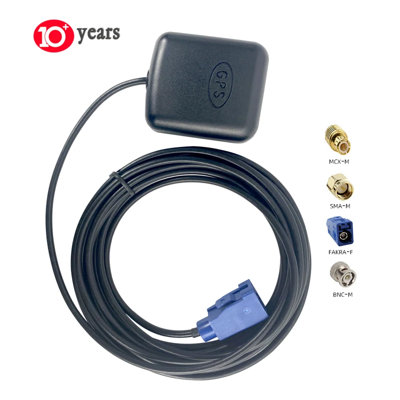 High Gain Long Range GPS Antenna Waterproof Active GPS Antenna MCX Connector