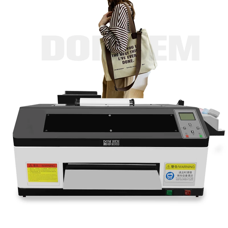 Digital automatic 30 cm dtf printer t shirt printer for clothes dtf transfers wholesale printing Dtf T-shirt Printer Machine