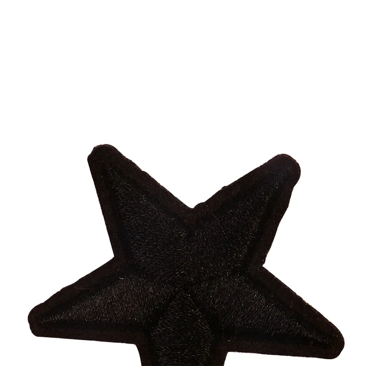 
Hot sale high quality pentagram series embroidery custom patch design 