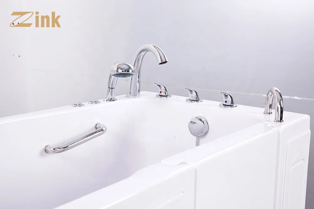 Zink K505 Accessibility Elderly Seniors Walk In Bathtub With Door